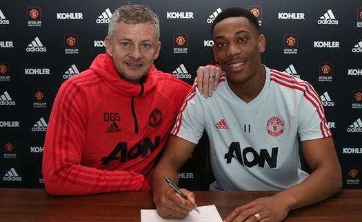 CHUYỂN NHƯỢNG M.U 1/2: Anthony Martial ký hợp đồng 5 năm. Tính gây sốc với thần đồng 16 tuổi