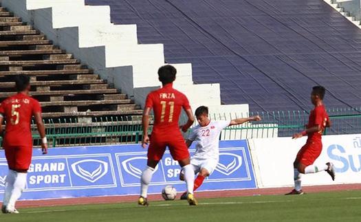 U22 Việt Nam 0-1 U22 Indonesia: U22 Việt Nam dừng chân tại bán kết giải U22 Đông Nam Á 2019