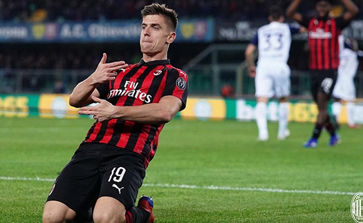 VIDEO Chievo 1-2 AC Milan: Piatek không ngừng ghi bàn, Milan tạm bỏ xa Inter