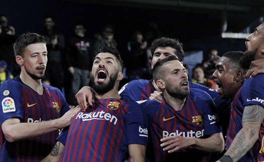 VIDEO Villarreal 4-4 Barcelona: Messi sút phạt ghi bàn từ ghế dự bị, Barca thoát thua ngoạn mục