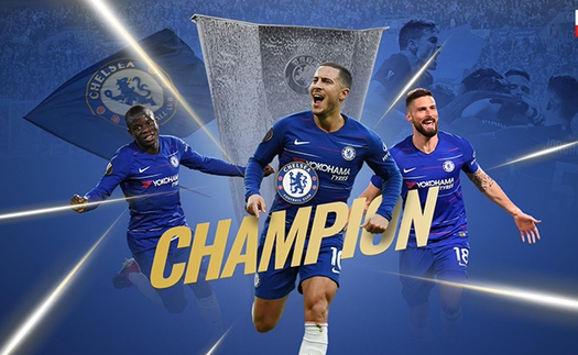 VIDEO Chelsea 4-1 Arsenal: Eden Hazard tỏa sáng, Chelsea vô địch Europa League 2019