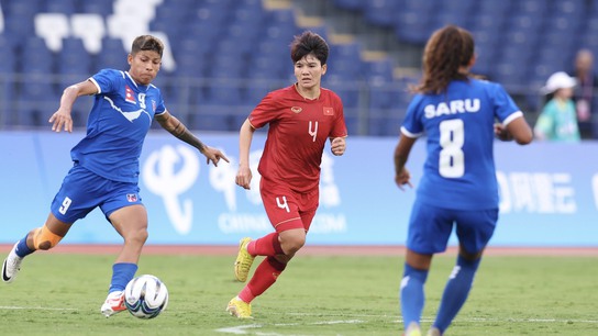 TRỰC TIẾP bóng đá nữ Việt Nam vs Nepal (0-0): Nỗ lực tìm bàn thắng