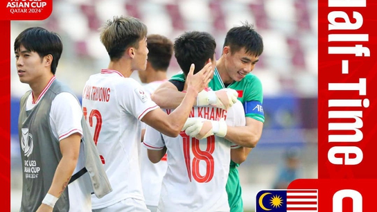 Link xem TRỰC TIẾP bóng đá U23 Việt Nam vs Malaysia: Văn Khang lập siêu phẩm đá phạt (1-0, H1 KT)
