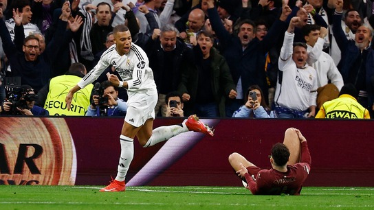 'Quái vật' Mbappe lập hat-trick, Real Madrid tiễn Man City rời khỏi Champions League