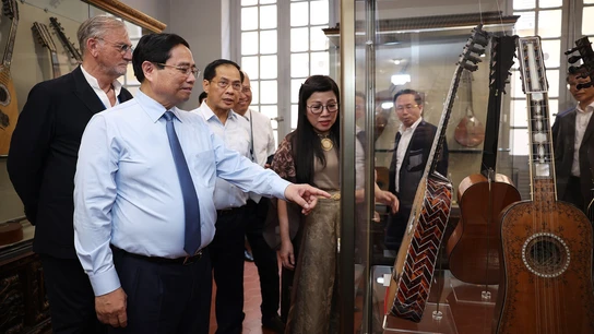Thủ tướng Phạm Minh Chính: Văn hóa là sợi dây đầy âm thanh và sắc màu cho tình hữu nghị Việt Nam - Pháp