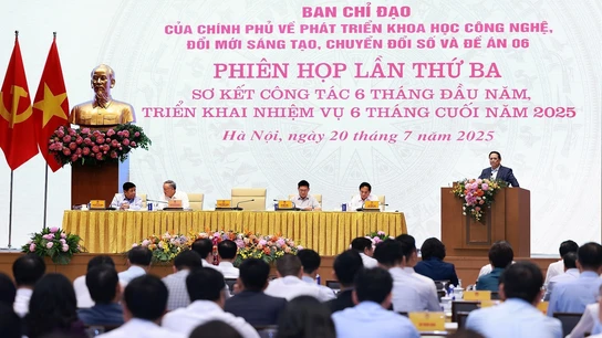 Thủ tướng Phạm Minh Chính: Khoa học, công nghệ phải phục vụ đắc lực vận hành bộ máy và mục tiêu tăng trưởng