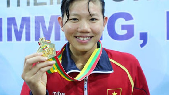 Ánh Viên giành giải 'Ấn tượng Vàng SEA Games 27' của báo Thể thao & Văn hóa