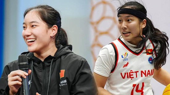 Hot girl bóng rổ: Nhan sắc cặp chị em Việt kiều là niềm hy vọng vàng SEA Games 32