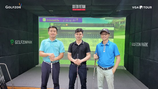 Lò Anh Văn dẫn đầu vòng loại giải golf Golfzon Vietnam Championship 2023