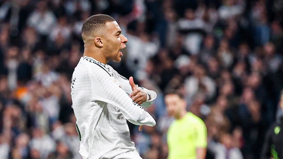 Mbappe tỏa sáng, Real Madrid bám sát ngôi đầu Liga