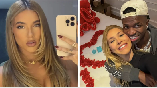 Sau El Clasico, Vinicius Junior công khai bạn gái bằng bức ảnh lãng mạn gây 'bão' mạng xã hội