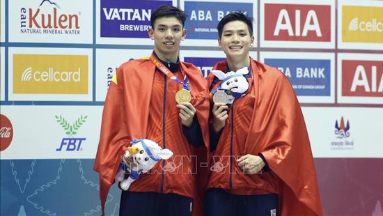 Trọng trách của Huy Hoàng từ mục tiêu 6 HCV của đội tuyển bơi Việt Nam tại SEA Games 2025