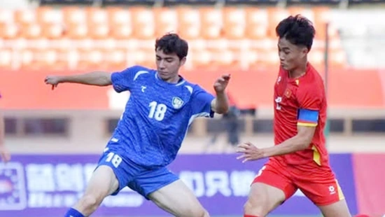 Tài năng trẻ Thanh Hóa lỡ cơ hội cực đáng tiếc, U22 Việt Nam thua tối thiểu U22 Uzbekistan