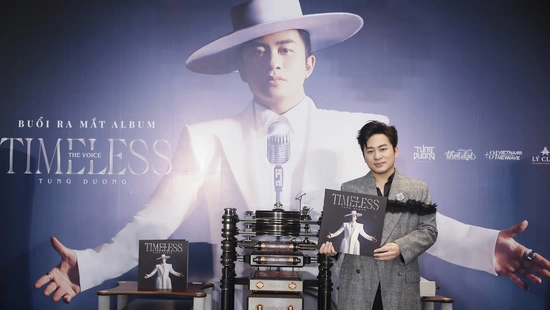 Divo Tùng Dương phát hành vinyl "The Voice - Timeless": Trở về nguyên bản