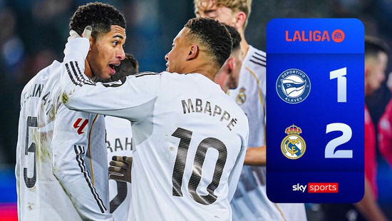 Mbappe - Vinicius - Rodrygo bật chế độ 'cứu thầy', Real Madrid thắng nhọc đội nửa dưới bảng xếp hạng