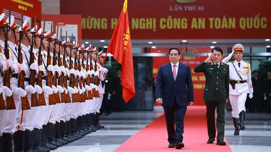 Thủ tướng Phạm Minh Chính dự Hội nghị Công an toàn quốc lần thứ 81