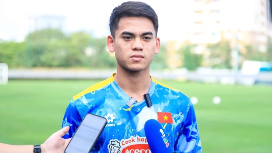 Đội trưởng Khuất Văn Khang: 'HCV SEA Games tạo động lực cho U23 Việt Nam'