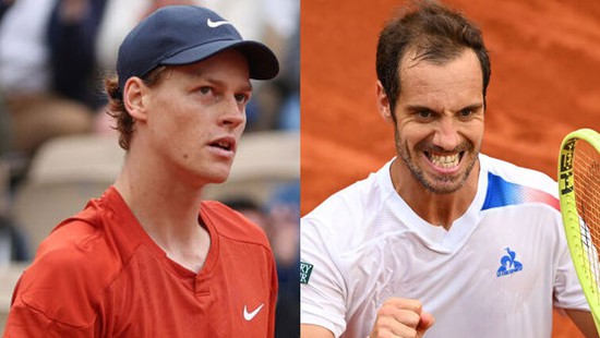 Lịch thi đấu Roland Garros hôm nay 29/5: Sinner đối đầu 'tiểu Mozart' nước Pháp