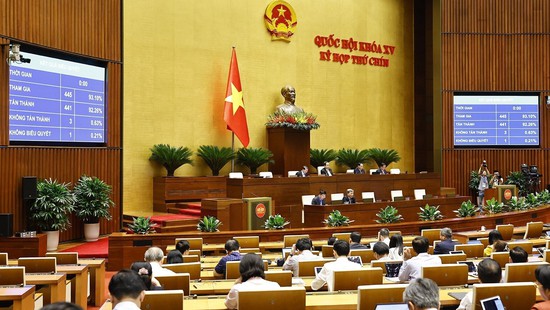 Sáng nay, Quốc hội sẽ biểu quyết về sửa đổi Hiến pháp