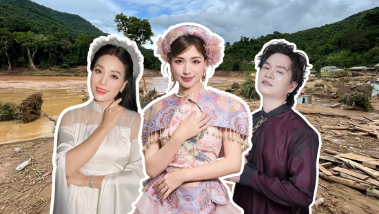 Hoà Minzy, Huyền Trang... cùng dàn sao Việt ủng hộ đồng bào Nghệ An bị lũ lụt