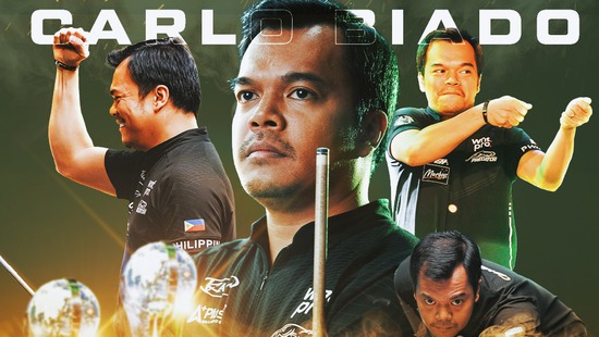 Thắng kịch tính cơ thủ số một thế giới, 'Hắc hổ' Carlo Biado vô địch World Pool Championship 2025