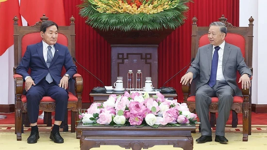 Tổng Bí thư Tô Lâm tiếp Đặc phái viên của Tổng thống Hàn Quốc