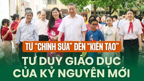 Từ “chỉnh sửa” đến “kiến tạo” - tư duy giáo dục của kỷ nguyên mới