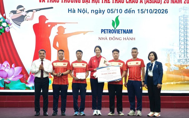 Ba xạ thủ Việt Nam nhận thưởng 50 triệu đồng sau ASIAD 20
