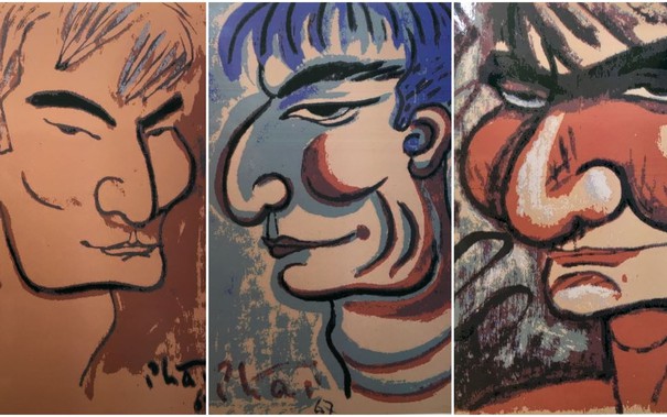 Chân dung 'Giải thưởng Lớn' Nguyễn Bá Đạm qua bộ tranh ký họa vô giá của Bùi Xuân Phái