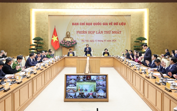 Thủ tướng Phạm Minh Chính chủ trì Phiên họp thứ Nhất, Ban Chỉ đạo quốc gia về dữ liệu