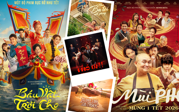 Mùa phim Tết 2026: Đa dạng thể loại, khán giả có nhiều lựa chọn để ra rạp
