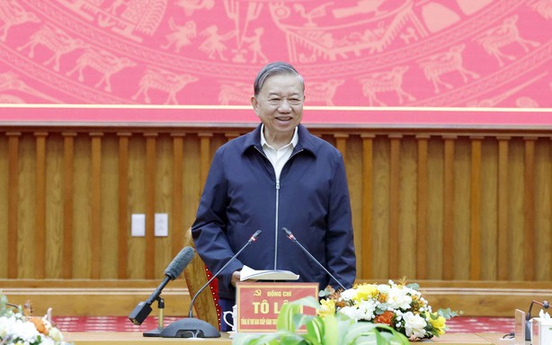 Tổng Bí thư Tô Lâm: Cao Bằng sẽ biến lợi thế đặc thù thành động lực phát triển thực chất