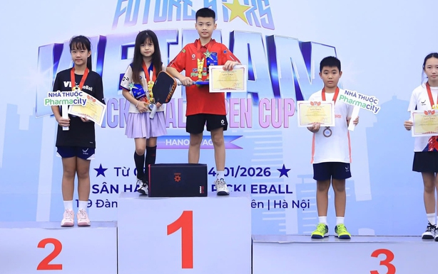 Zinny Nguyễn Jennifer và dấu ấn của nhà vô địch pickleball 10 tuổi 