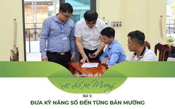 Đưa kỹ năng số đến từng bản Mường