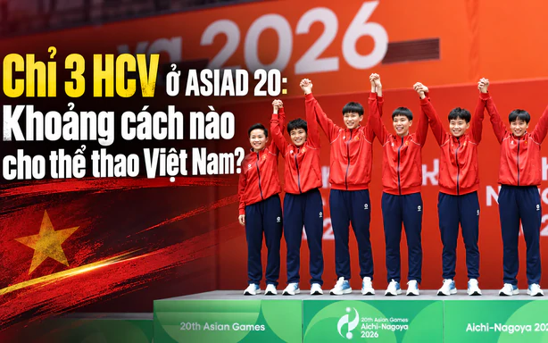 Chỉ 3 HCV ở ASIAD 20: Khoảng cách nào cho thể thao Việt Nam?