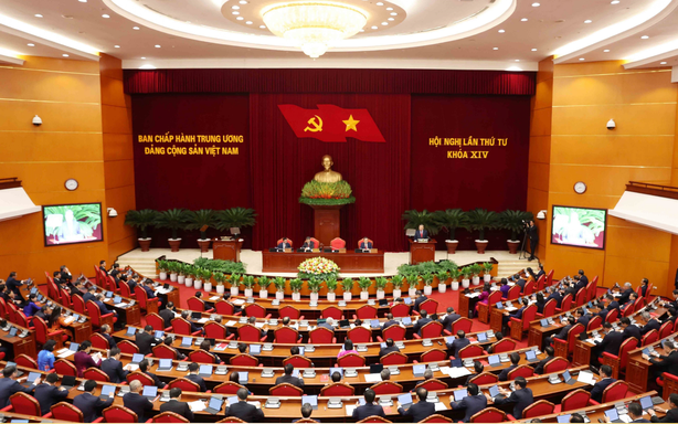 Khai mạc trọng thể Hội nghị lần thứ Tư Ban Chấp hành Trung ương Đảng khóa XIV
