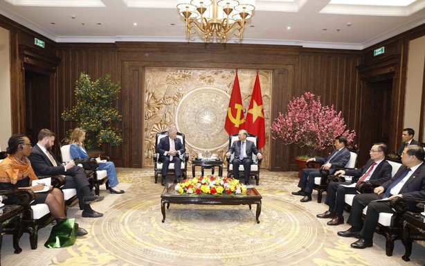 Tổng Bí thư Tô Lâm tiếp Trợ lý Ngoại trưởng Hoa Kỳ Michael DeSombre