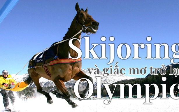 Skijoring và giấc mơ trở lại Olympic mùa Đông