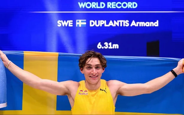 "Người bay" Duplantis lập kỷ lục thế giới nhảy sào lần thứ 15