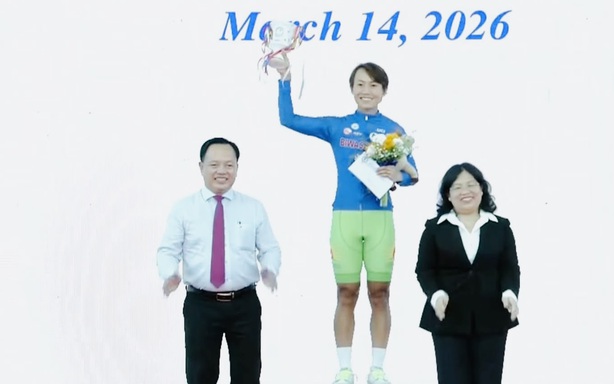 Cua rơ số một Việt Nam khẳng định vị thế nữ hoàng nước rút với chức vô địch giải quốc tế ở TPHCM