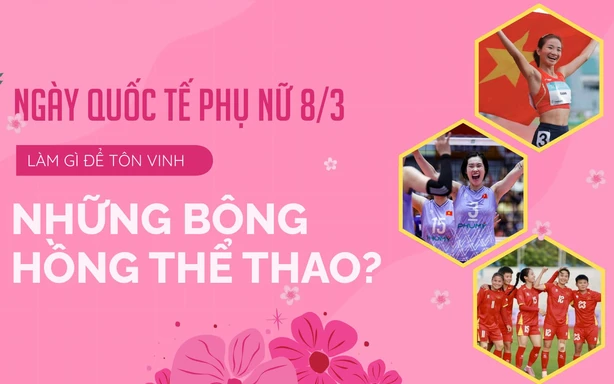 Ngày Quốc tế Phụ nữ 8/3: Cùng tôn vinh những đóa hồng thể thao! 