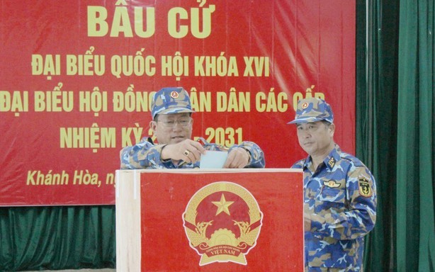 Bầu cử Quốc hội và HĐND: Bầu cử sớm ở đặc khu Trường Sa