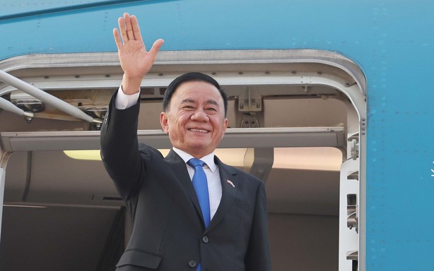 Thường trực Ban Bí thư Trần Cẩm Tú về tới Hà Nội, kết thúc tốt đẹp chuyến thăm chính thức Lào và Campuchia