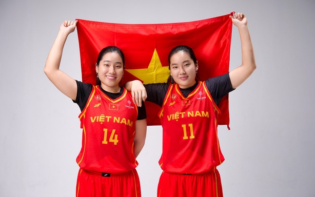 Cặp song sinh của bóng rổ Việt Nam có bước tiến mới, được kỳ vọng nâng tầm sự nghiệp quốc tế