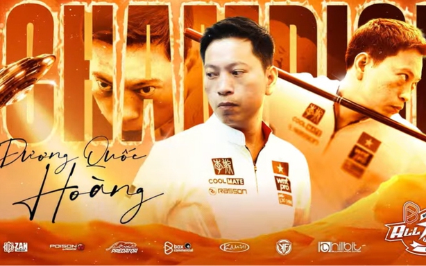 Khuất phục An 'Nhiệt', Dương Quốc Hoàng vô địch All Star Vietnam Invitational