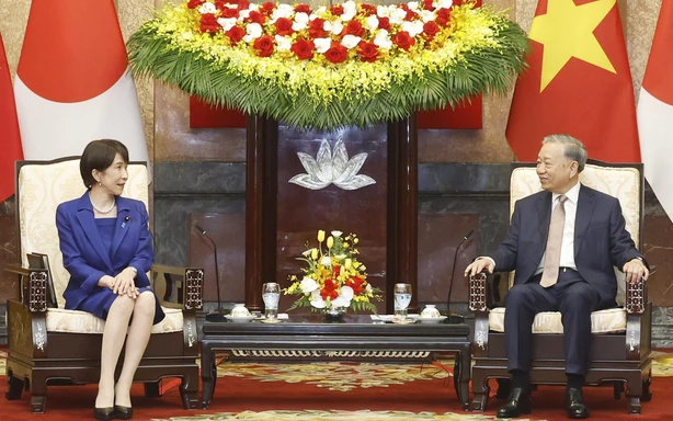 Tổng Bí thư, Chủ tịch nước Tô Lâm tiếp Thủ tướng Nhật Bản Takaichi Sanae