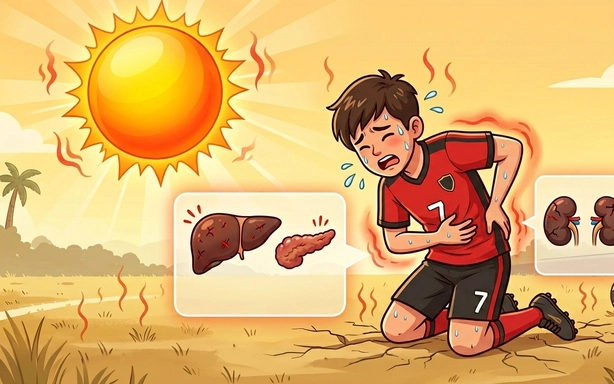Cảnh báo nguy cơ sốc nhiệt khi chơi thể thao dưới trời nắng gắt