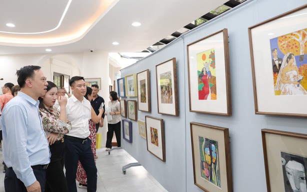 Chiều sâu văn hóa qua "minh họa trên báo"