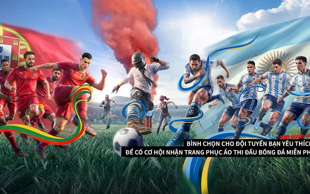 PUBG Mobile hợp tác 2 đội tuyển Bồ Đào Nha và Argentina: Sẵn sàng bùng nổ cùng FIFA World Cup 2026