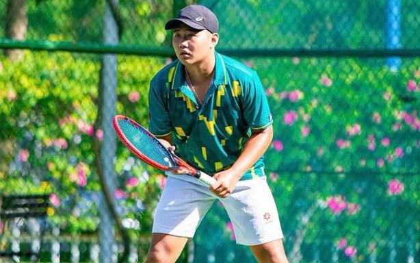 Lê Tiến Anh thi đấu bùng nổ với 'cú đúp' vô địch tại giải quần vợt ATF Junior Summer Series 